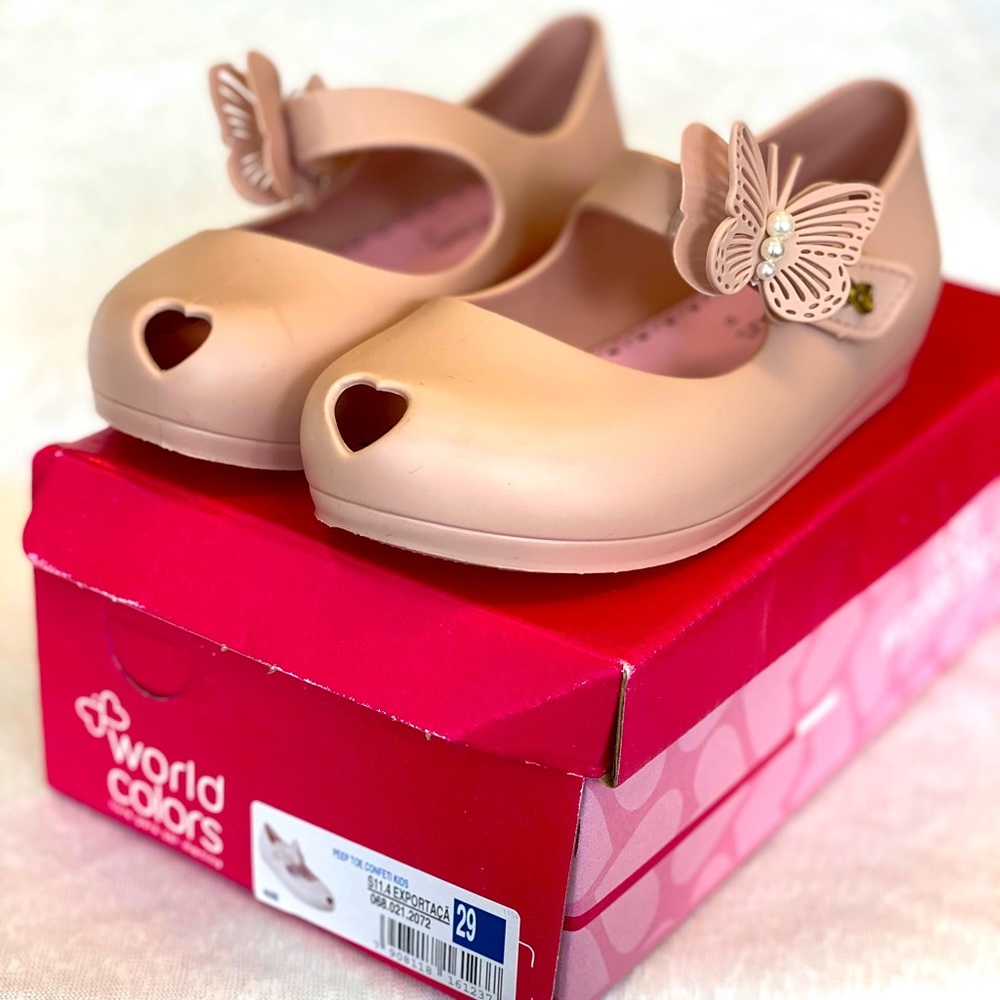 World Colors Peep Toe